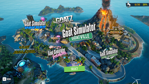 Goat Simulator: Remastered PC Game Repack
