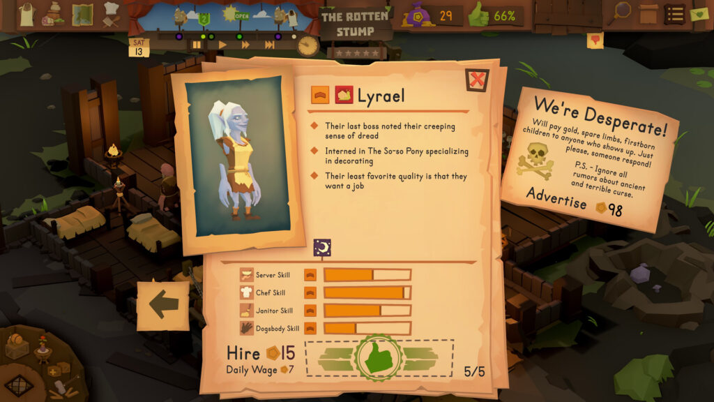 Tavern Keeper PC Game 